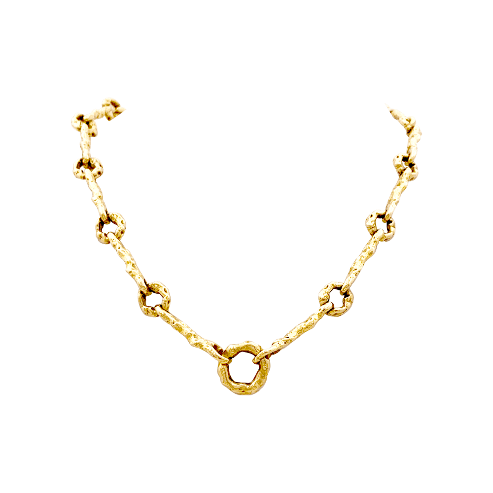 Collier Ras de Cou CHAUMET en or jaune - Castafiore