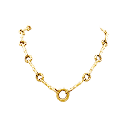 Collier Ras de Cou CHAUMET en or jaune - Castafiore
