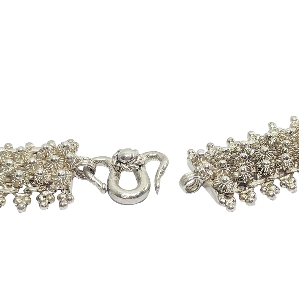 Collier Ras de Cou en argent - Castafiore