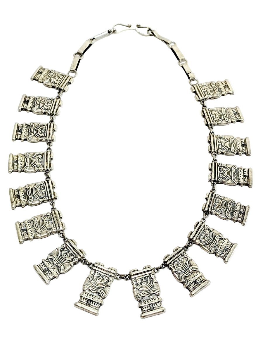 Collier Ras de Cou en argent - Castafiore