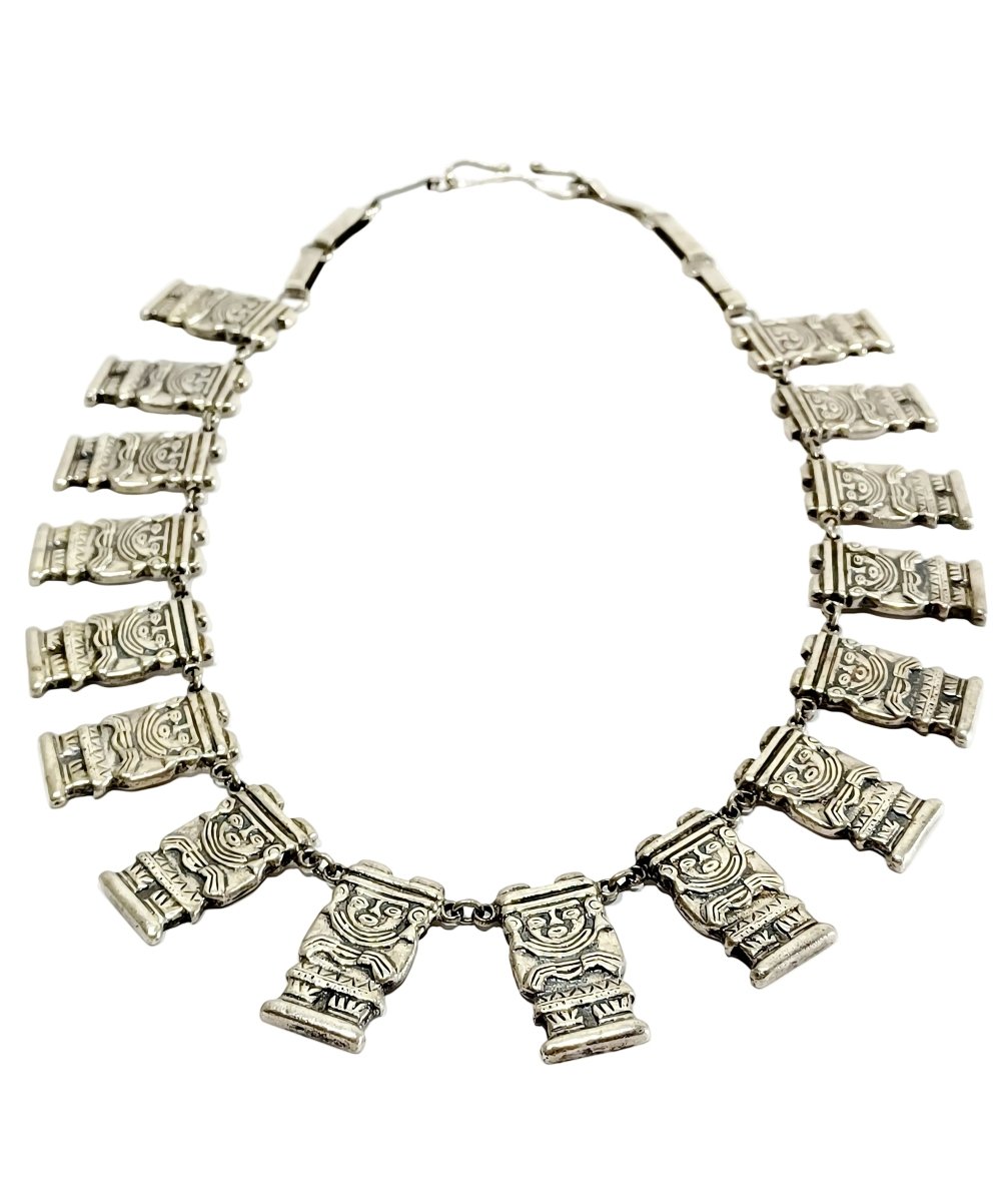Collier Ras de Cou en argent - Castafiore