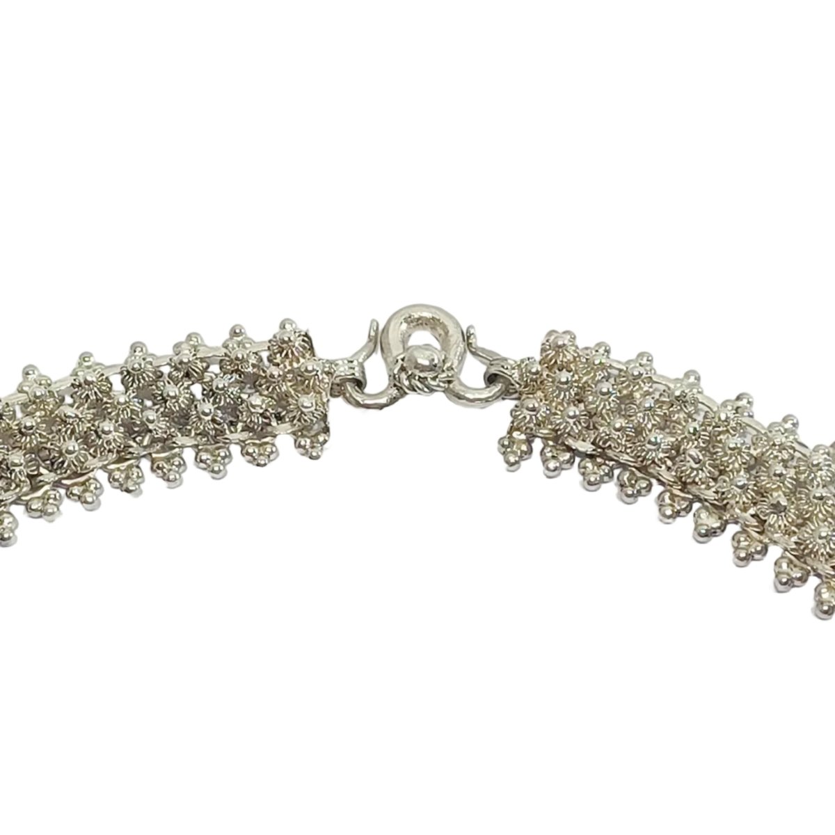 Collier Ras de Cou en argent - Castafiore