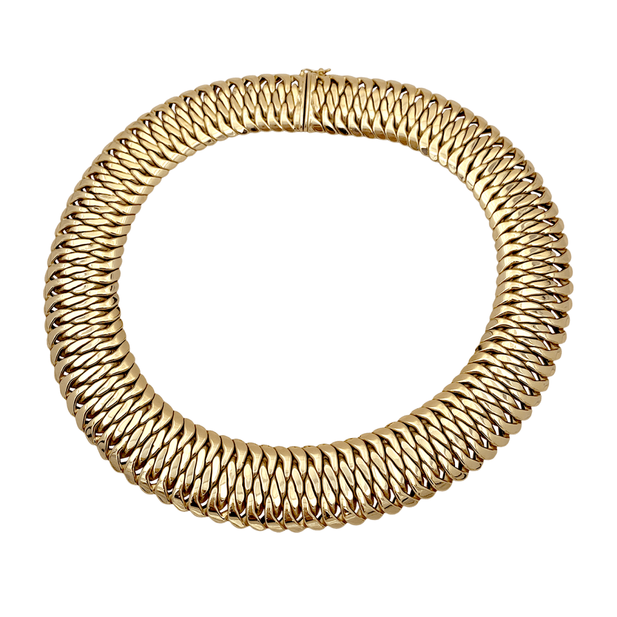 Collier Ras de Cou en or jaune - Castafiore