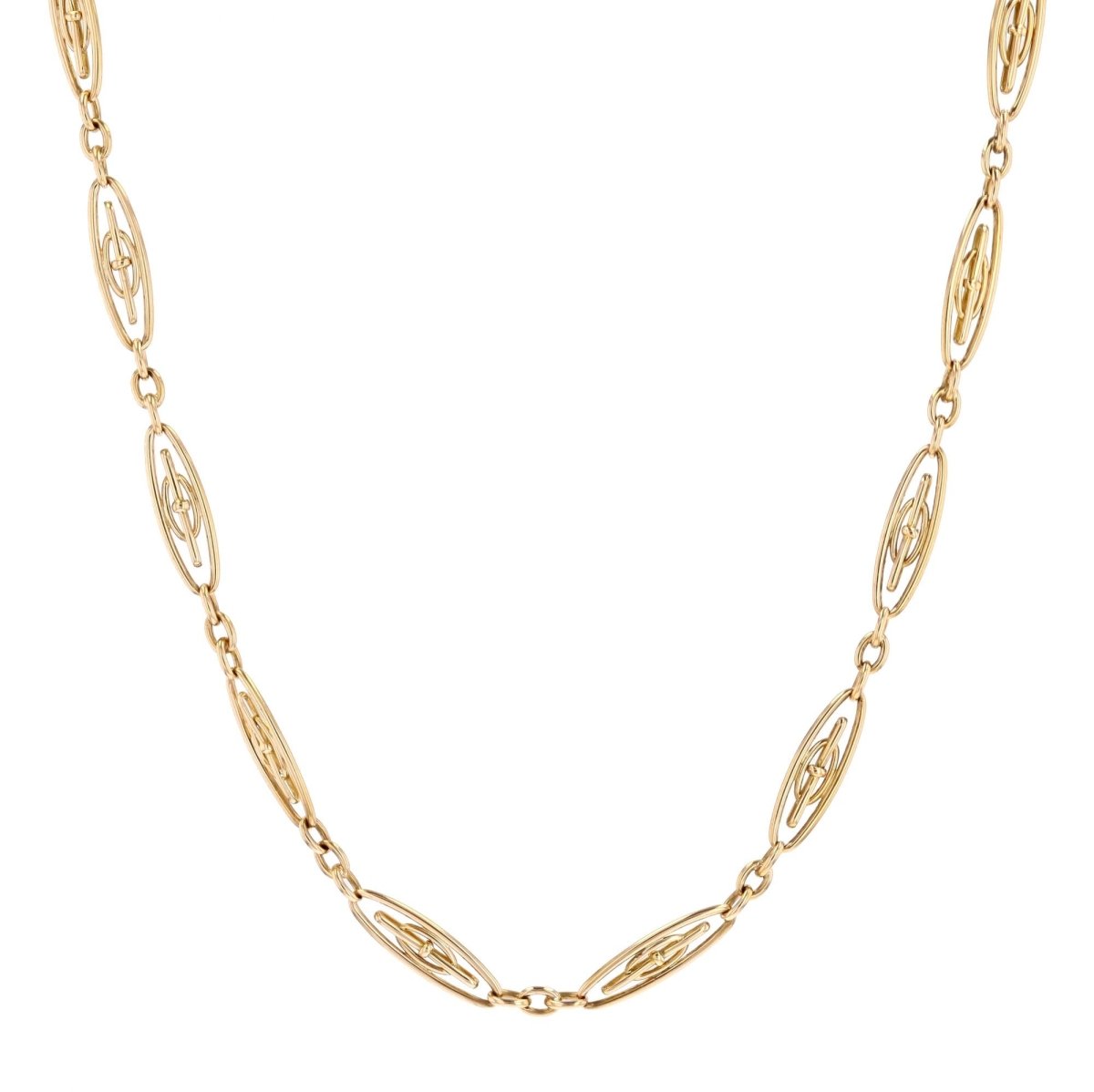 Collier Ras de Cou en or jaune - Castafiore