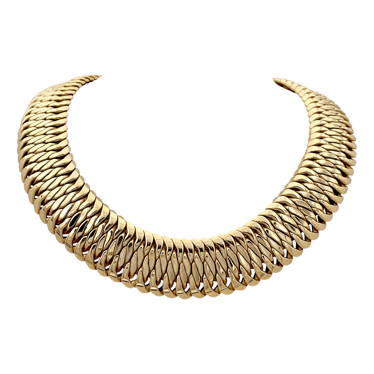 Collier Ras de Cou en or jaune - Castafiore