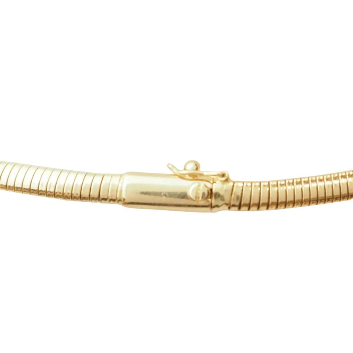 Collier Ras de Cou en or jaune et diamants - Castafiore
