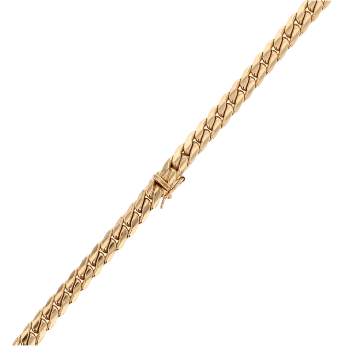 Collier Ras de Cou en or jaune et diamants - Castafiore