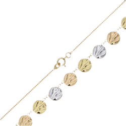 Collier Ras de Cou en or jaune, or blanc et or rose - Castafiore