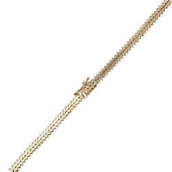 Collier Ras de Cou en or jaune, or rose et or blanc - Castafiore