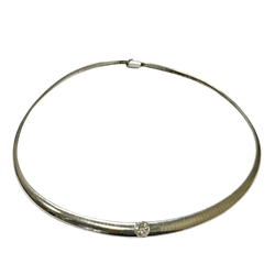 Collier Ras de Cou et diamant - Castafiore