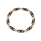 Collier Ras de cou FRED en or jaune, onyx et diamants - Castafiore