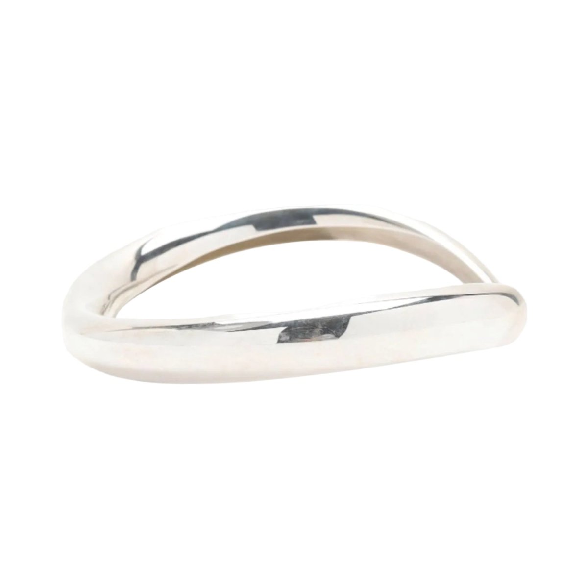 Collier Ras de Cou HERMÈS "Collier de Piste" en argent - Castafiore