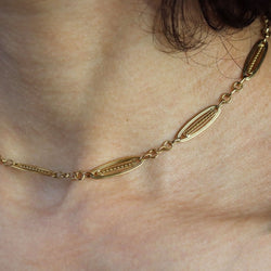 Collier ras du cou en or jaune - Castafiore