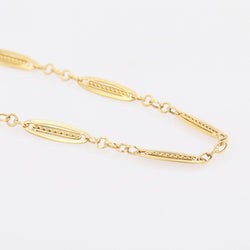 Collier ras du cou en or jaune - Castafiore