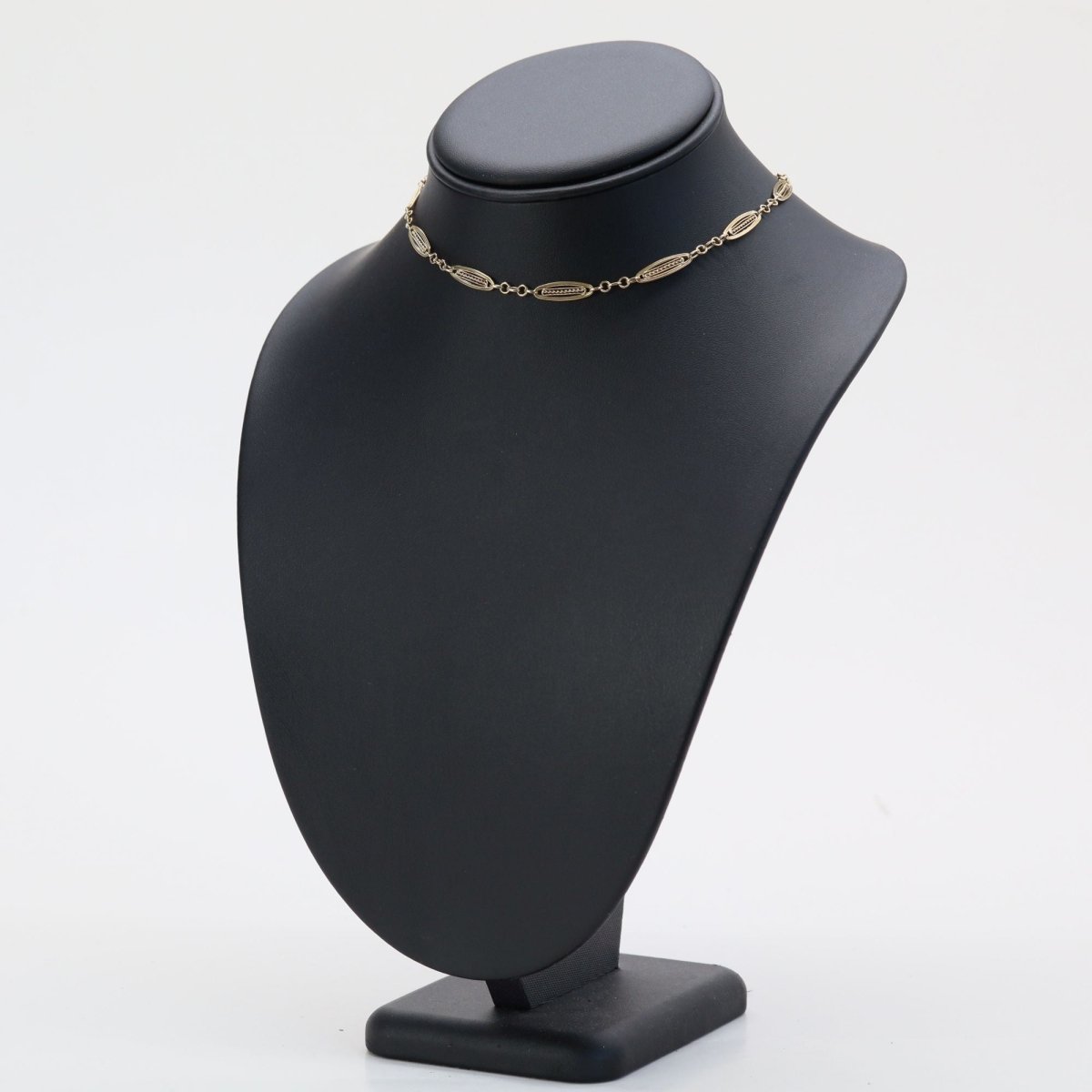 Collier ras du cou en or jaune - Castafiore