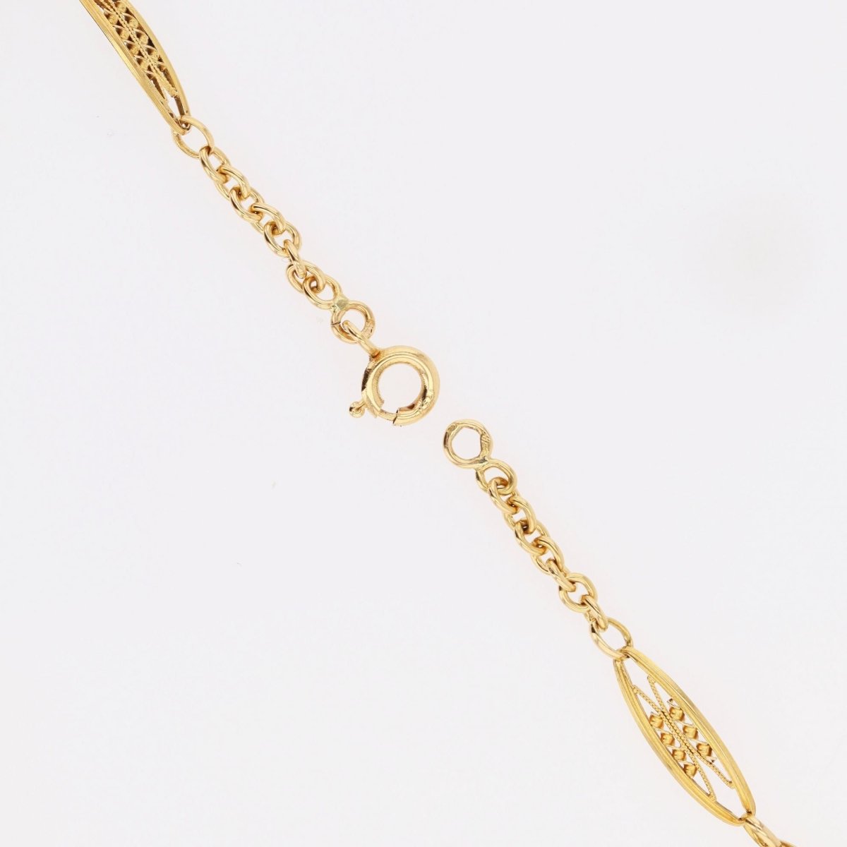 Collier ras du cou en or jaune - Castafiore