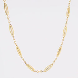 Collier ras du cou en or jaune - Castafiore