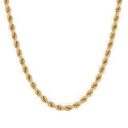 Collier rétro torsades et fermoir bonbon