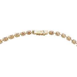 Collier Rivière CARTIER en or jaune et diamants - Castafiore