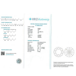 Collier rivière diamants en or blanc. - Castafiore