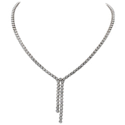 Collier Rivière en Or blanc et Diamant - Castafiore