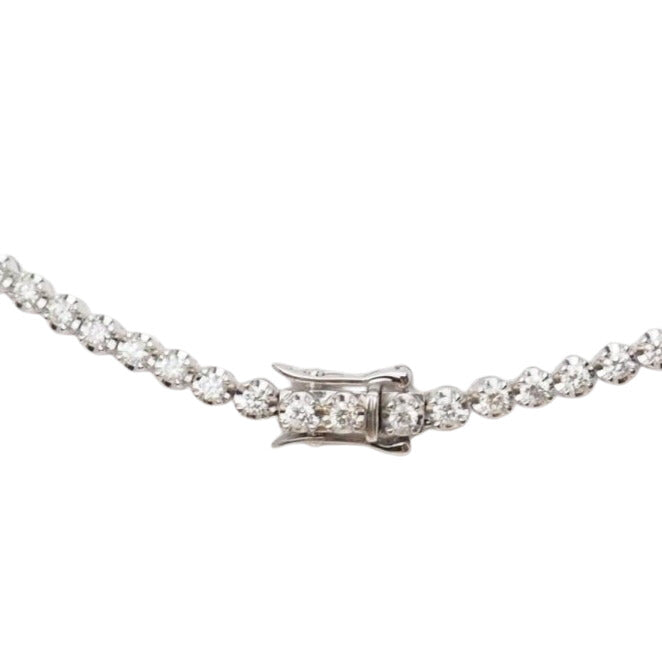Collier rivière en or blanc et diamants - Castafiore