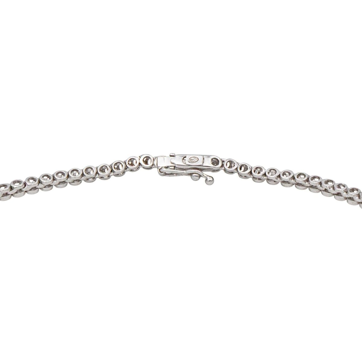 Collier Rivière en or blanc et diamants - Castafiore