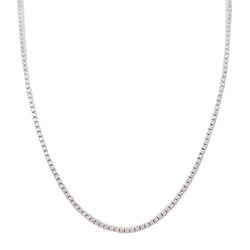 Collier rivière en or blanc et diamants - Castafiore