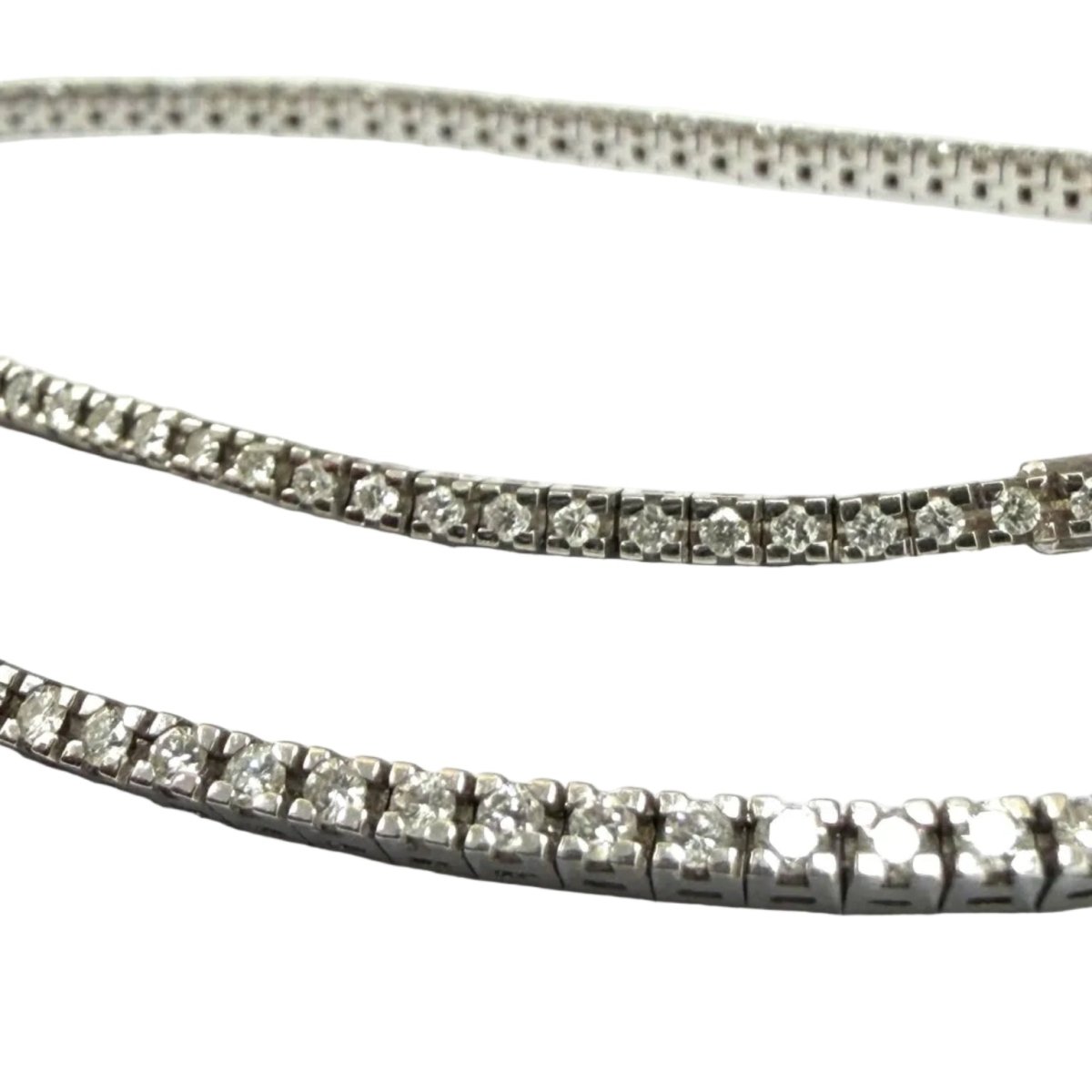 Collier Rivière en or blanc et diamants - Castafiore
