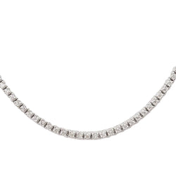 Collier rivière en or blanc et diamants - Castafiore