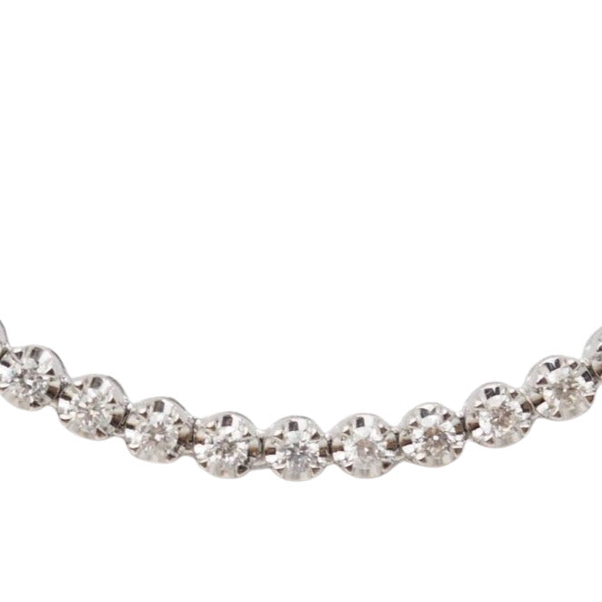 Collier rivière en or blanc et diamants - Castafiore