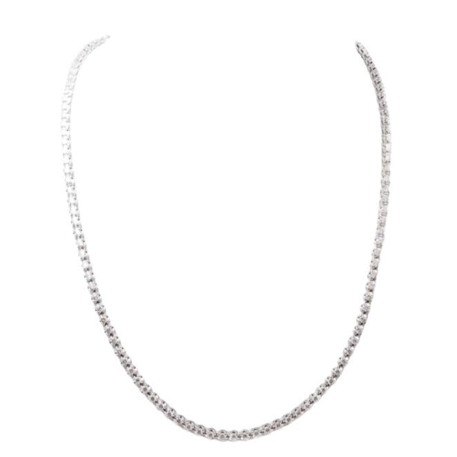 Collier rivière en or blanc et diamants - Castafiore