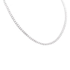 Collier rivière en or blanc et diamants - Castafiore