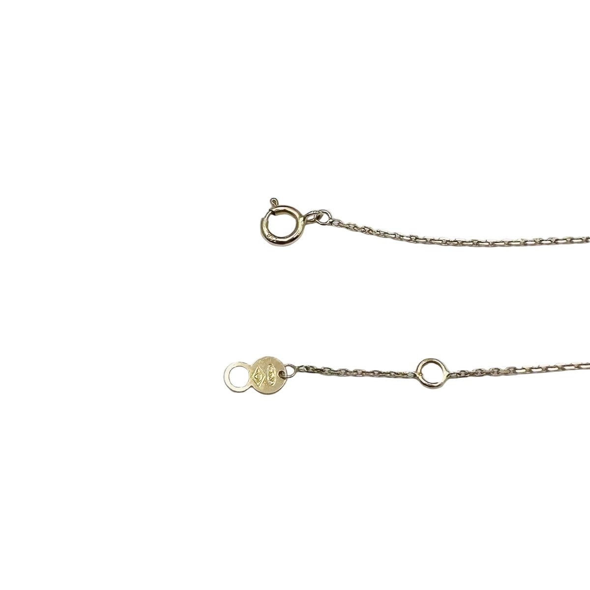 Collier Rivière LA BRUNE ET LA BLONDE, "Confetti" en or jaune, saphirs jaunes et diamants - Castafiore