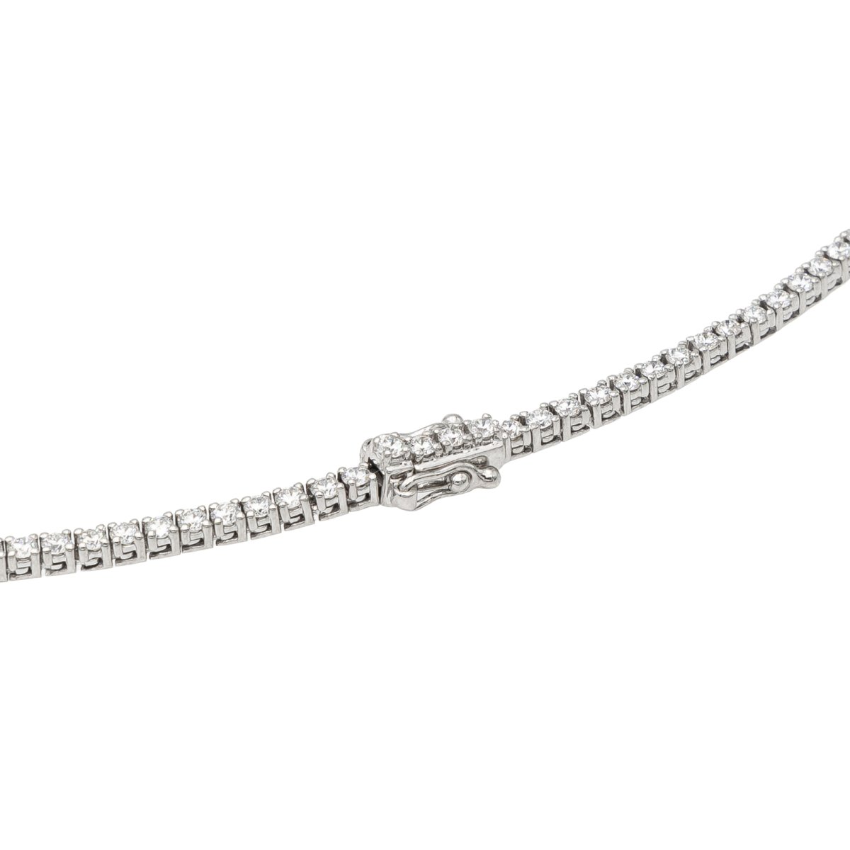 Collier Rivière Or blanc Diamant - Castafiore