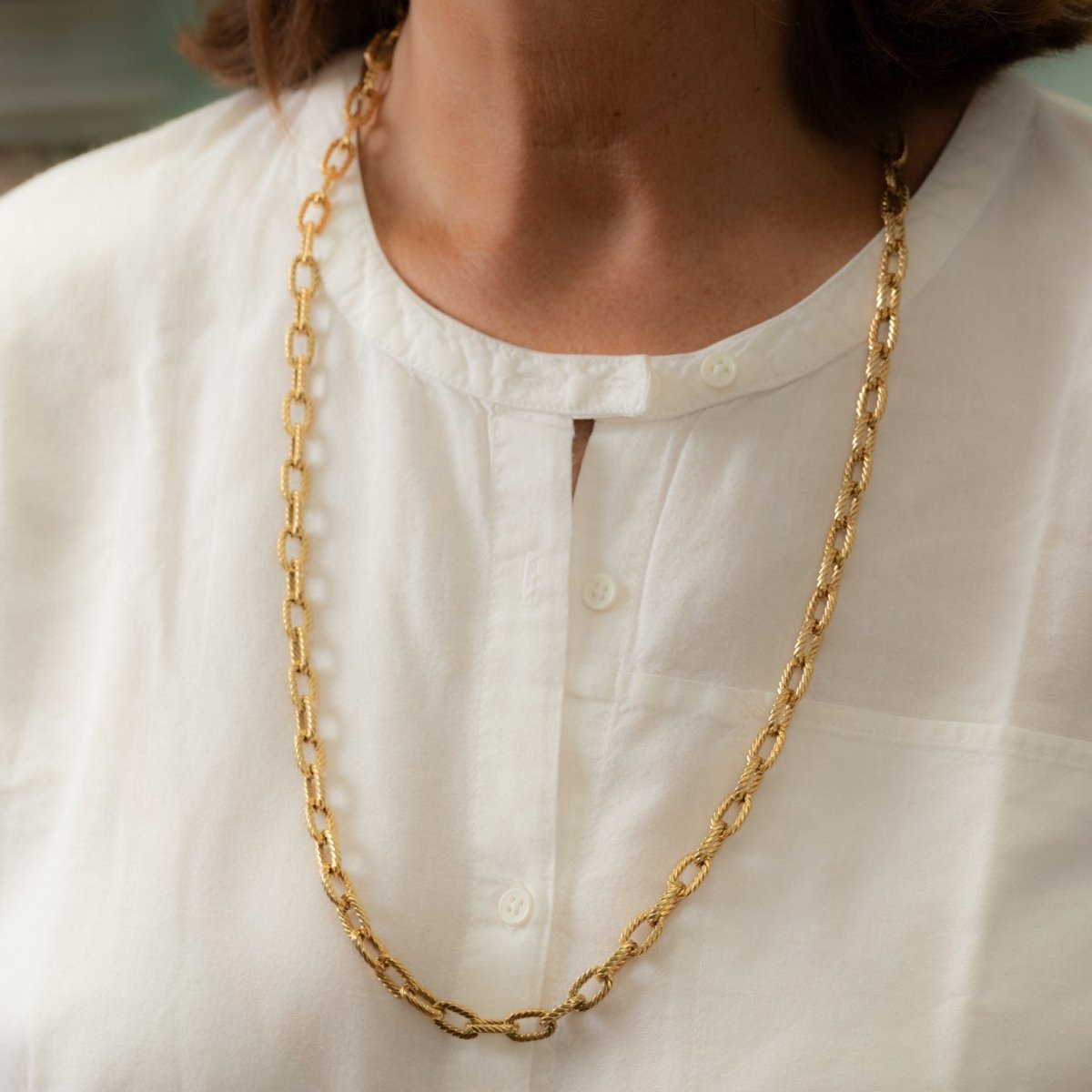 Collier Sautoir BOUCHERON en or jaune - Castafiore