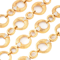 Collier Sautoir BOUCHERON transformable en or jaune et diamants - Castafiore