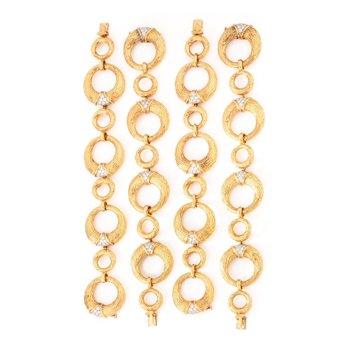 Collier Sautoir BOUCHERON transformable en or jaune et diamants - Castafiore