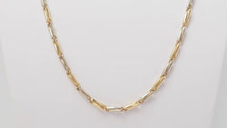 Collier Sautoir Cartier en or jaune grain d' avoine - Castafiore