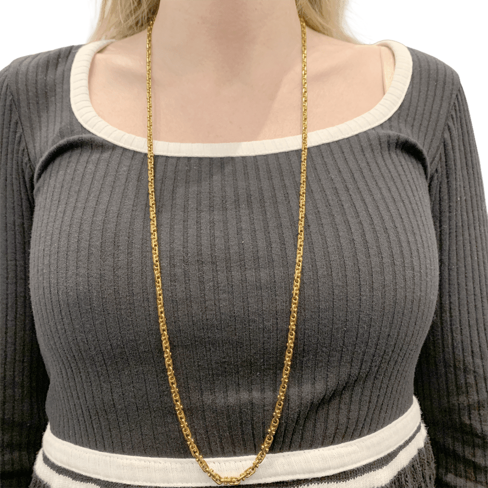 Collier Sautoir CHAUMET en or jaune - Castafiore
