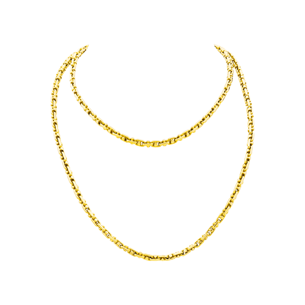 Collier Sautoir CHAUMET en or jaune - Castafiore