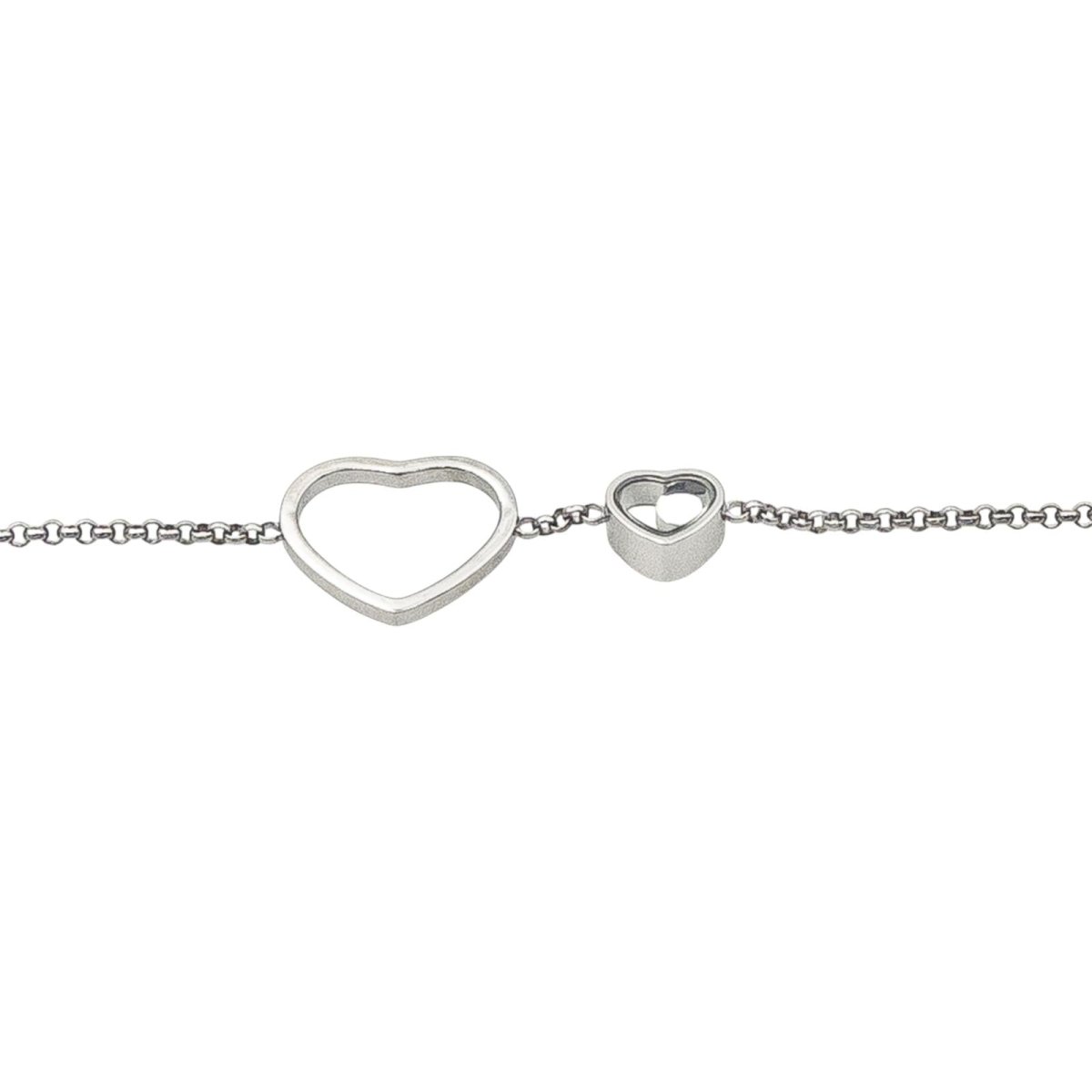 Collier Sautoir CHOPARD "Happy Heart" en or blanc et diamants - Castafiore