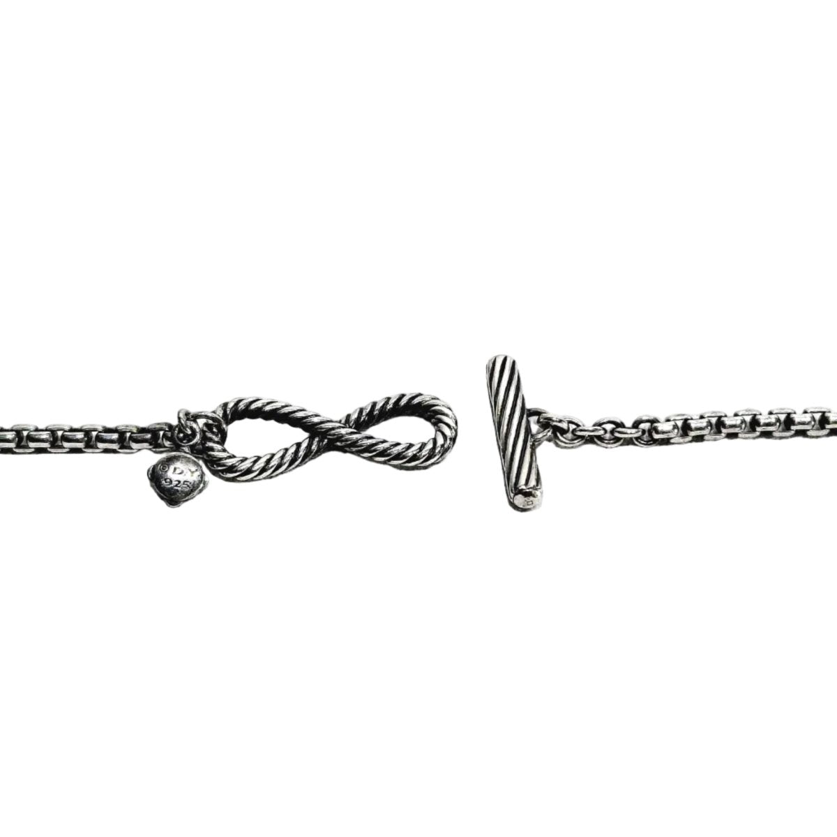 Collier Sautoir DAVID YURMAN en argent et calcédoines - Castafiore