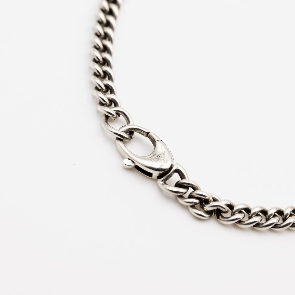 Collier Sautoir DAVID YURMAN "Gradient Curb Chain" en argent et or jaune - Castafiore