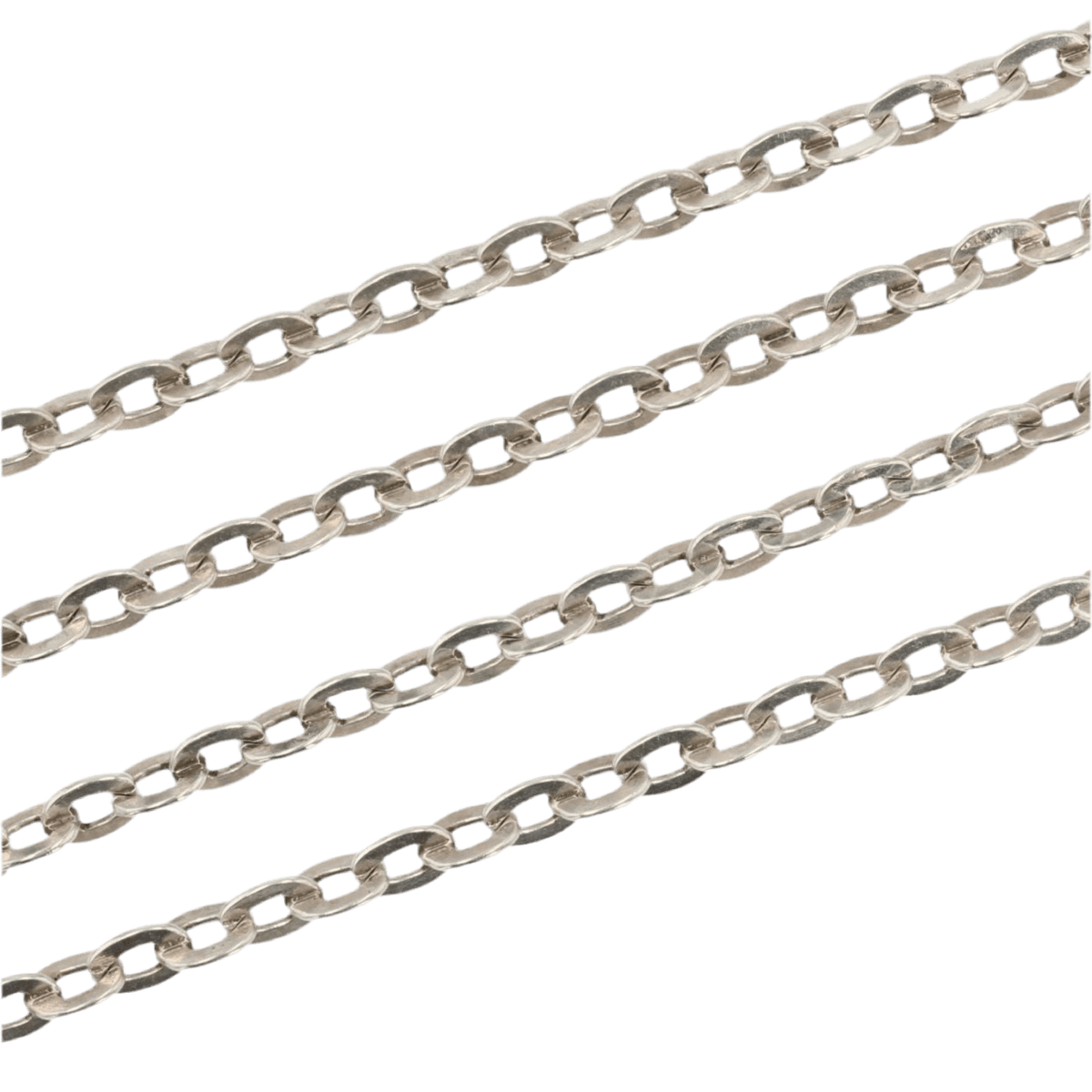 Collier Sautoir en argent - Castafiore