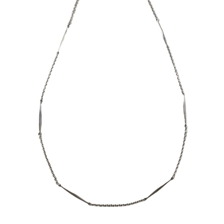 Collier Sautoir en argent - Castafiore