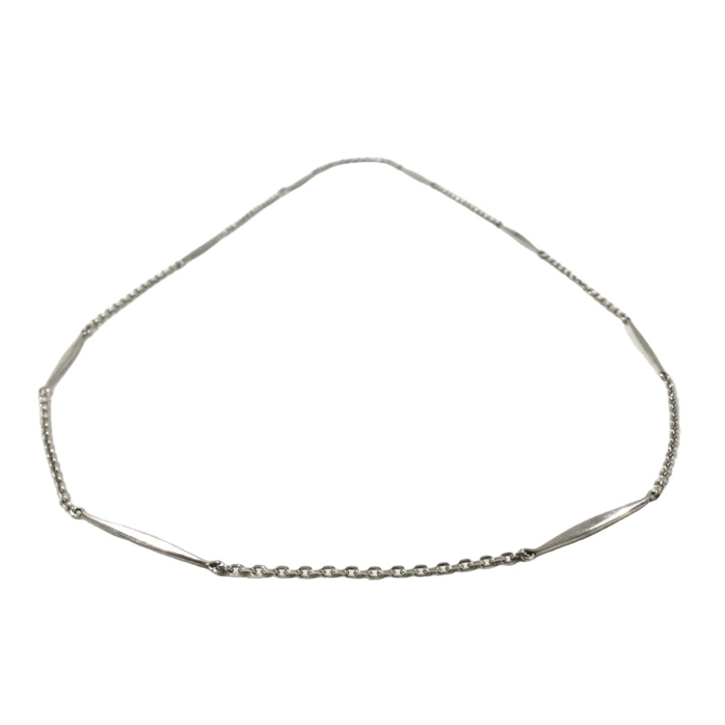 Collier Sautoir en argent - Castafiore