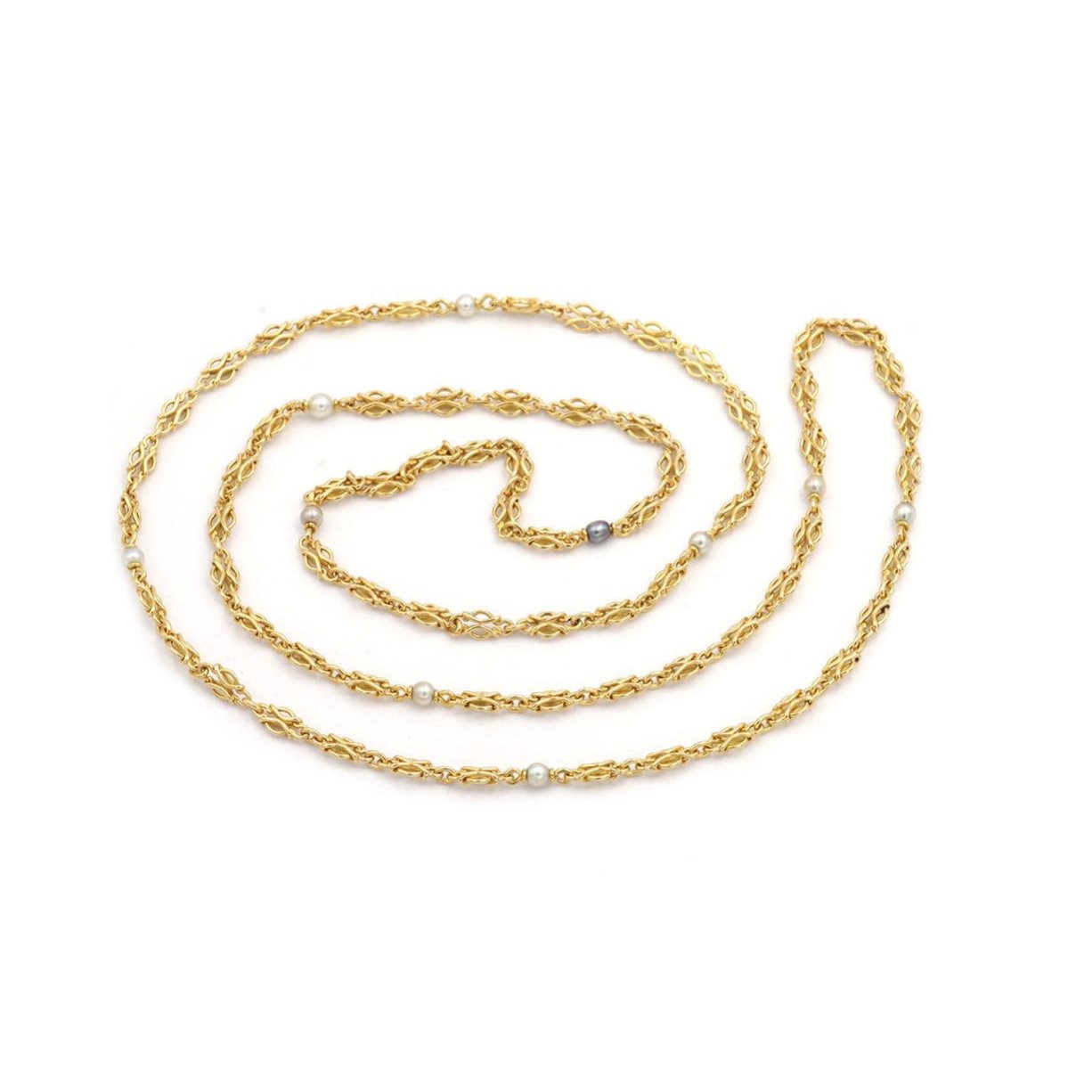 Collier Sautoir en or - Castafiore