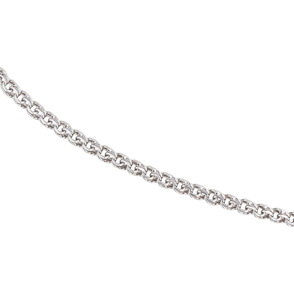 Collier Sautoir en or blanc - Castafiore