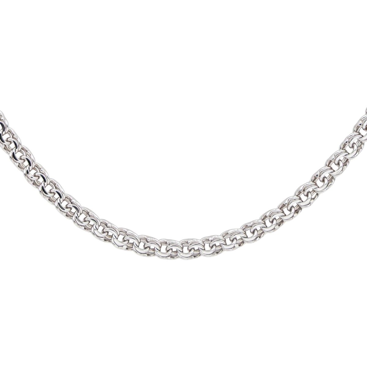 Collier Sautoir en or blanc - Castafiore